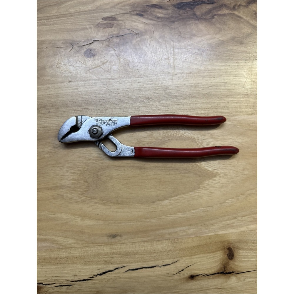 Blue Point HL16 6.5" Adjustable Tongue & Groove Joint Pliers Red Grip USA